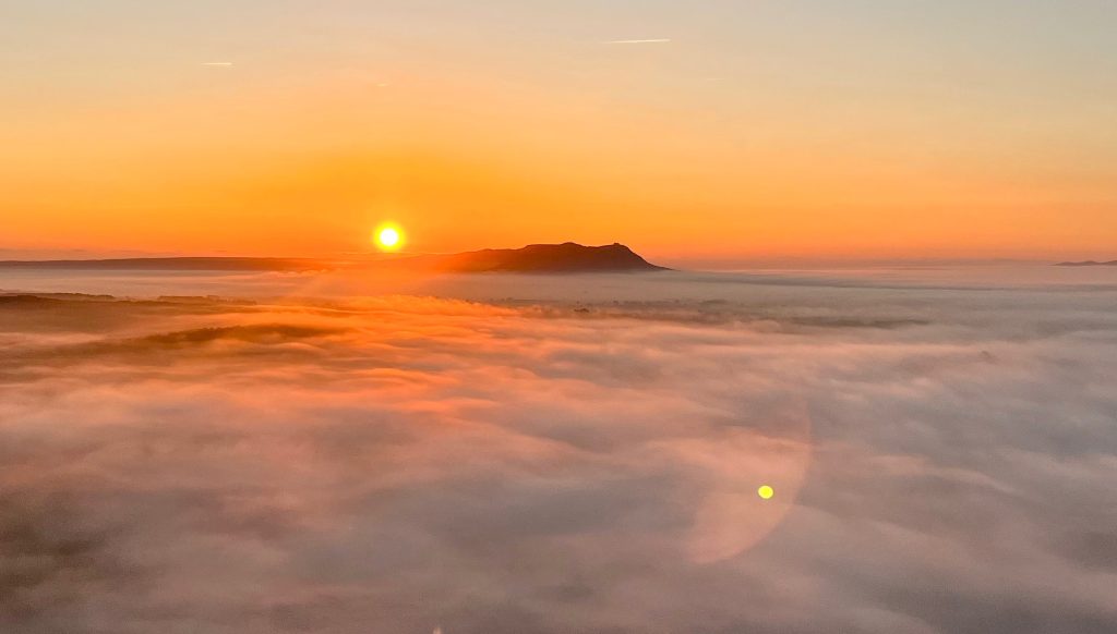 Vuela en globo sobre el Empordà al amanecer